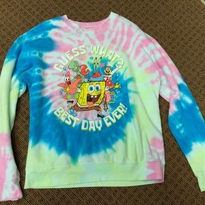 Nickelodeon SpongeBob SquarePants women’s large sweatshirt